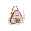 Mini Cute Picnic Bag Portable Cooler Bag Triangle Waterproof Oxford Insulated Bag Outdoor Travel Camping Thermal Lunch Bag