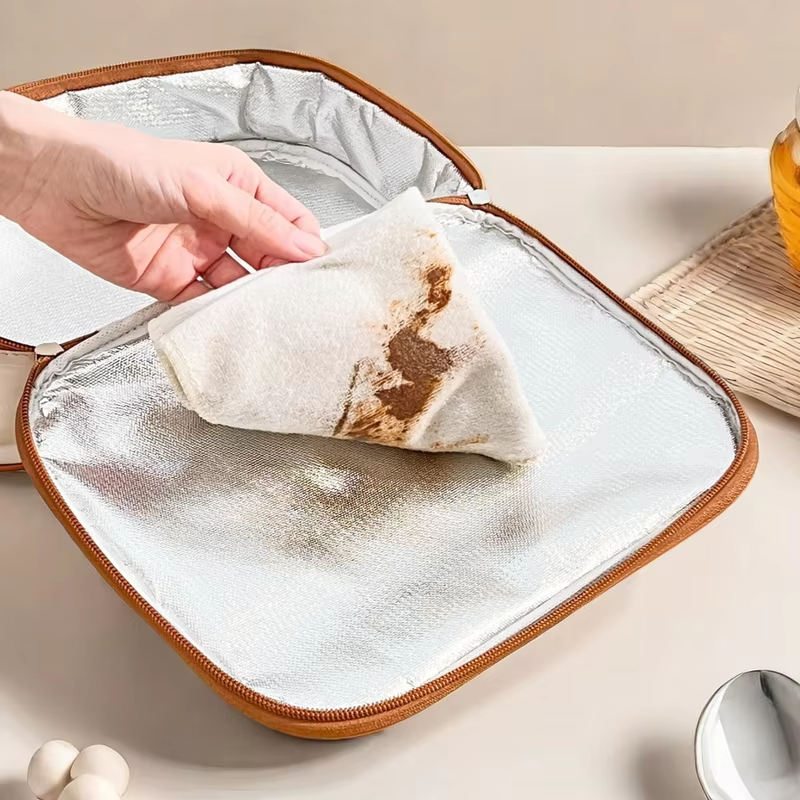 Cute Capybara Insulated Lunch Bag For Student Kid Portable Large Capacity Waterproof Food Thermal Bag Reusable Picnic Cooler Bag