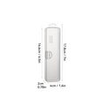 Portable Transparent Tableware Box Travel Flatware Storage Box With Flip Cover Dustproof Chopsticks Forks Spoon Cutlery Case
