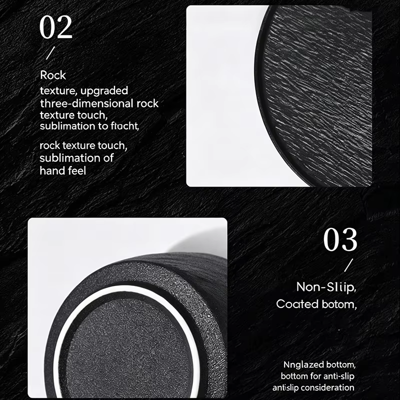 Tableware Set Black And White Rock Slab 8/16/34/55pcs Ceramics Dish Sets Full Set Luxury Dinnerware Set For 2/4/6/8/10 Persons