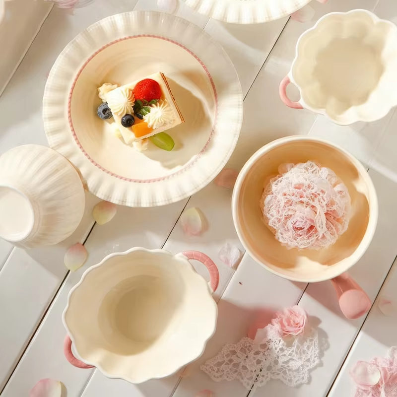 Dinner sets full set kitchen bowl set luxury dinnerware sets porcelain noble dinner for 2-10 people serving table china