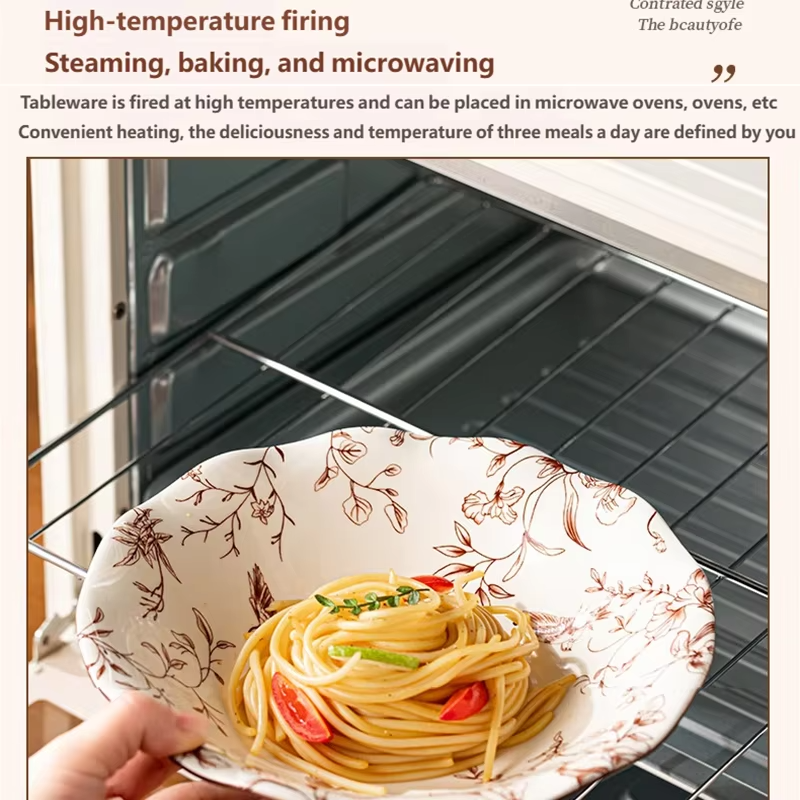 Tableware Set Magpie Leaping 9/19/27/35/43pcs Premium Ceramics Dish Sets Full Set Luxury China Dinnerware Set 2/4/6/8/10 Persons